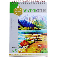 Keep Smiling Watercolor Pad A4-24 Sheets