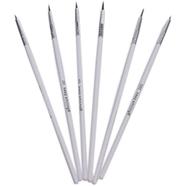 Keep Smilling 000 Liner Paint Brushes Set Of 6 Pcs. - White