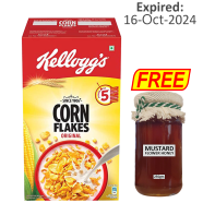 BUY 1 Kelloggs Corn Flakes 475gm GET 1 Mustard Honey 250gm FREE!! - CF56