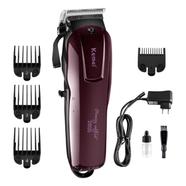 Kemei KM-2600 Hair- Clipper And Trimmer - Black And Chocolate