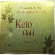 Keto-Gold Medicated Soap 80 gm | India