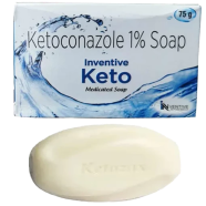 Ketoconazole 1 Percent Soap Inventive Keto Medicated Soap 75 gm 