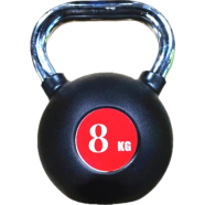 Kettle Bell - 8KG - Rubber Coated