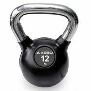 Kettlebell Dumbbell 12 KG-1 Pcs Black and Silver icon