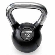 Kettlebell Dumbbell 12 KG-1 Pcs Black and Silver