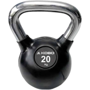 Kettlebell Dumbbell 20 KG-1 Pcs Black and Silver