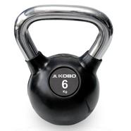 Kettlebell Dumbbell 6KG-1 Pcs Black and Silver