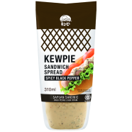 Kewpie Sandwich Spread Spicy Black Pepper 310ml