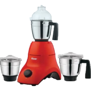 Kiam BL-1000 3 In 1 Mixer Grinder - 750 watt - 1.5 Liter - Silver and Red