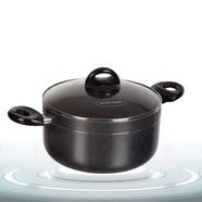 Kiam Nonstick Casserole with Glass Cover - 24cm