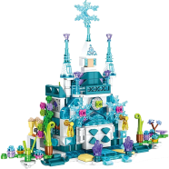 Kidpal Girls Building Blocks Set Toy 12-in-1 Princess Toys For Girls