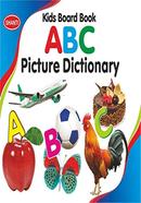 Kids Board Book ABC Picture Dictionary
