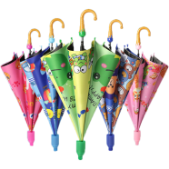 Kids Ice-Cream Umbrella With Anti-Drip Plastic Cover (Any Color and Design) - 1 Pcs icon