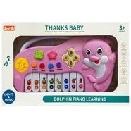 Kids Play Set Dolphin Piano Learning Pink