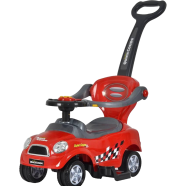 Kids Ride On Car Push And Pull Baby Car With Music Parental Handle Baby Safety Bar (321)