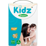 Kidz Belt System Baby Diaper (L Size) (9-13 kg) (58pcs)