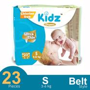 Kidz Belt System Baby Diaper (S Size) (3-6 kg) (23pcs)