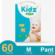 Kidz pant System Baby Diaper (M size) (5-10kg) (60pcs)