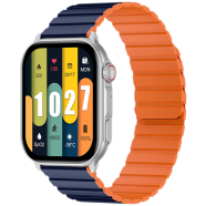 Kieslect KS Pro Calling 2.01 Inch Amoled Smart Watch ( Free Strap Protector) - Silver