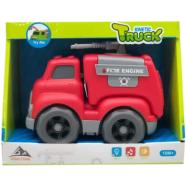 Kinetic Truck Toy Slided Fire Engine Truck With Light And Music
