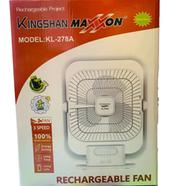 Kingshan Maxxon High quality rechargeable table fan - KL- 278A 