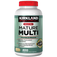 Kirkland Signature Adult 50Plus Mature Multivitamins And Minerals - 400 Tablets 