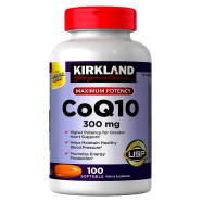 Kirkland Signature CoQ10 300 mg - 100 Softgels