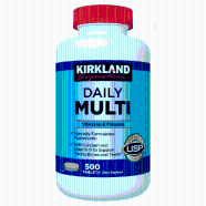 Kirkland Signature Daily Multivitamins And Minerals - 500 Tablets