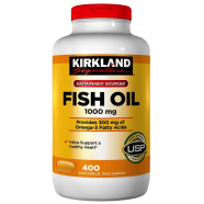 Kirkland Signature Fish Oil 1,000mg - 400 Softgels