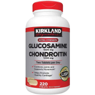 Kirkland Signature Glucosamine 1500mg and Chondroitin 1200mg – 220 Tablets