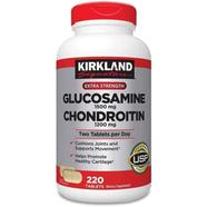 Kirkland Signature Glucosamine 1500mg and Chondroitin 1200mg – 220 Tablets