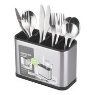 Kitchen Cutlery Organizer Knife Stand Plastic Drain Storage Holder 