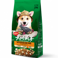 Kitchen Flavor Dog Nature Gourmet Salmon For Beauty Dog For All Life Stages 1.5 kg