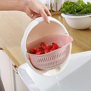 Kitchen Vegetable Fruit Washing Strainer Bowl - C006341
