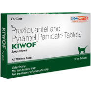 Kiwof Cat Dewormer Chewable Tablets 1pcs