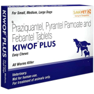 Kiwof Plus Deworming Tablet for Dogs 1pcs icon