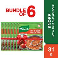 Knorr Soup Hot And Sour Chicken 31g (Bundle Of 6)