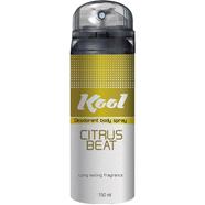 Kool Deodorant Body Spray (Citrus Beat) - 150 ml icon