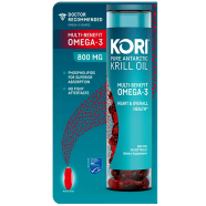 Kori Pure Antarctic Krill Oil Multi-Benefit Omega-3 800mg - 90 Softgels