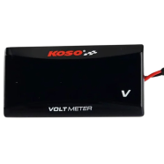 Koso Volt Meter With Adhesive Sticker For Motorcycle DC 12V-150V With LED Display (Imported) Without Clump