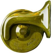Kplus (8 Plus 8 Cm) Water Resistant Loud Electromagnetic Snail Horn For Bike Motorcycle Car 2 Pcs Pop Horn With Clumps 60dB 12V 410Hz 510Hz icon