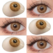 Ksseye Cyprus Brown Color Contact Lens with Lens Kit Box For Men And Women.New Ksseye Cyprus Series - #cyprusBrown