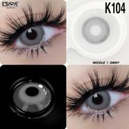 Ksseye Nicole Gray Contact Lens With Kit Box(Lens Case) image