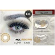 Ksseye Pola Brown Color Contact Lens - K34