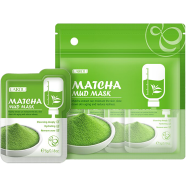 LAIKOU 4pcs Matcha Mud Face Mask 5g Anti Wrinkle Night Facial Packs 