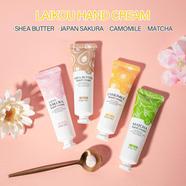 LAIKOU Hand cream Camomile/Shea Butter/Matcha/Sakura hand cream 30gm - 4pcs Combo