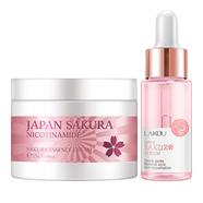 LAIKOU Japan Sakura Serum and Cream ( 17ml plus 25 gm ) - 33846