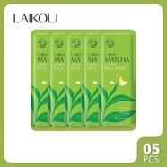 LAIKOU Matcha Sleeping Face Mask-5pcs