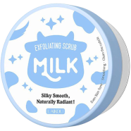 LAIKOU Milk Exfoliating Body Scrub Remove Cuticle Dead Skin Smoothing Even Skin Tone -90gm