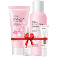 LAIKOU Sakura (Cleanser/Face Toner/Serum/Eye Cream) Set 4 Pcs - 33849